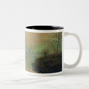 Tasse 2 Couleurs Claude Monet Sun plaçant au-dessus de la Seine