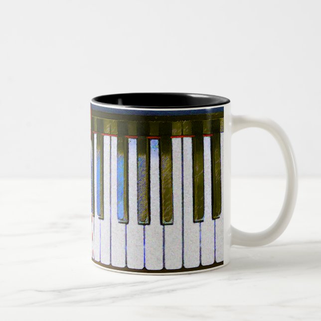 TASSE 2 COULEURS CLAVIER (Droit)