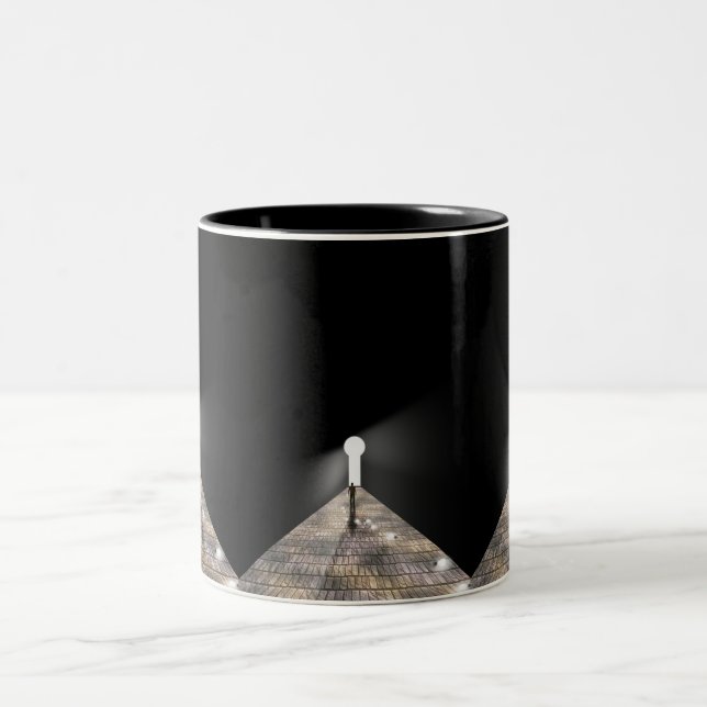 Tasse 2 Couleurs Clavier dans l'espace (Centre)