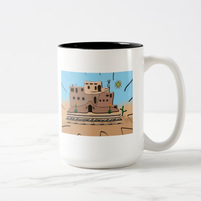Tasse 2 Couleurs Clay House (Droit)