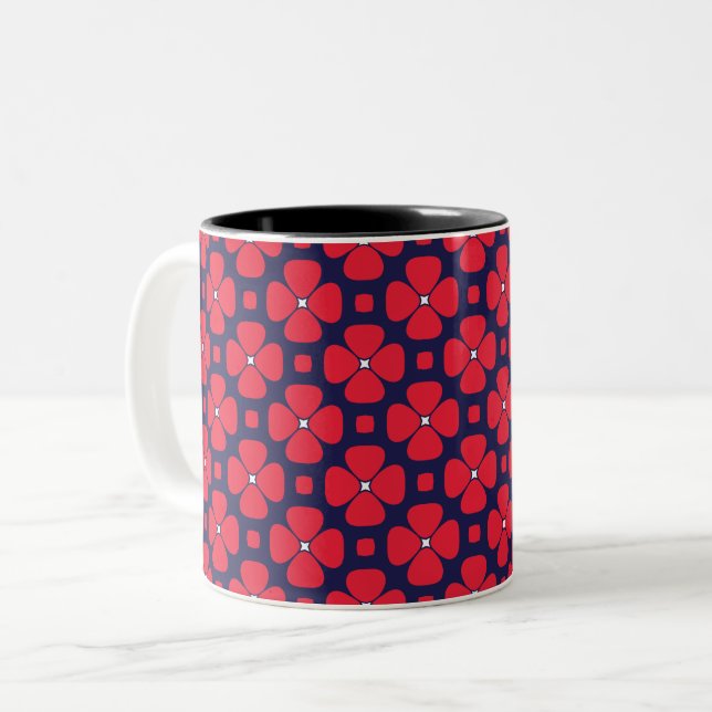 Tasse 2 Couleurs Clematis (Devant gauche)