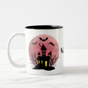 Tasse 2 Couleurs Clipart de la coupe d'Halloween