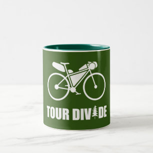 Tasse 2 Couleurs Clivage Bikepacking de visite