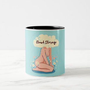 Tasse 2 Couleurs Cloud Storage - Funny Coders Gift