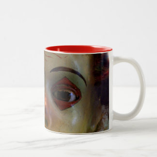 Tasse 2 Couleurs clown antique