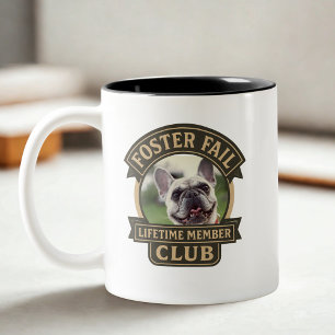 Tasse 2 Couleurs Club de l'humour pour membres à vie en cas d'échec