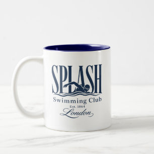 Tasse 2 Couleurs Club de natation Splash Londres 1864