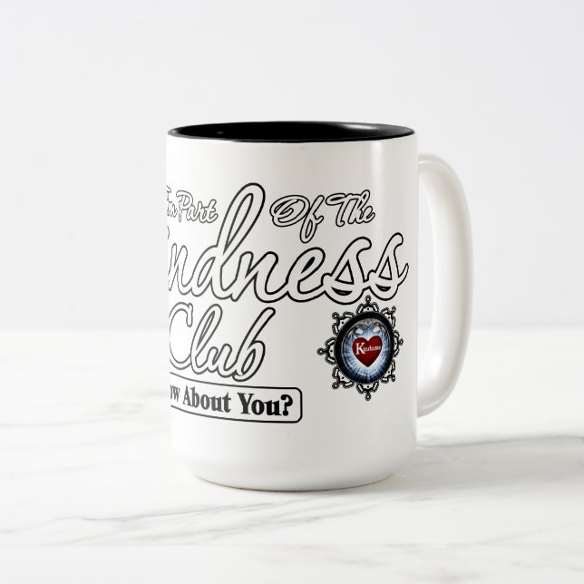 Tasse 2 Couleurs Club Kindness (Devant droit)