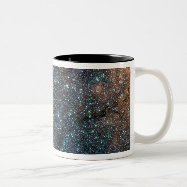 Tasse 2 Couleurs Cluster d'étoiles massif (Droit)