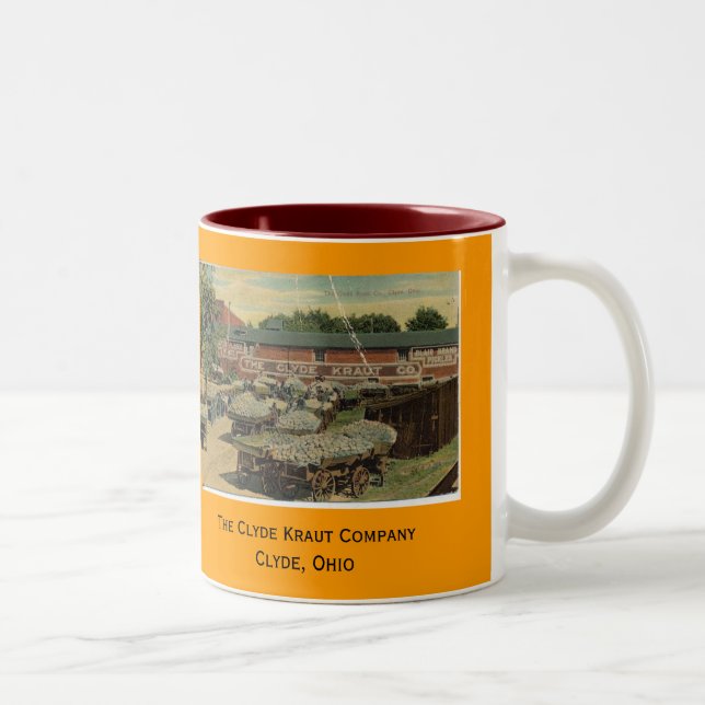 Tasse 2 Couleurs Clyde Kraut Company (Droit)