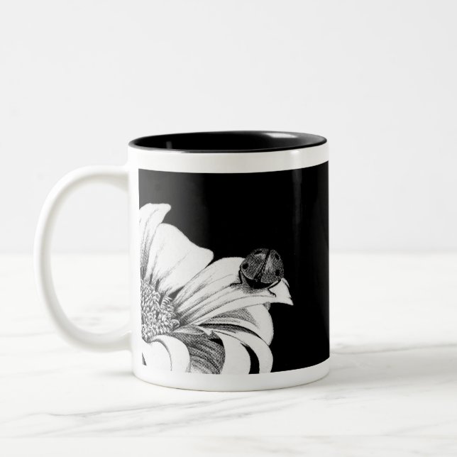 Tasse 2 Couleurs Coccinelle (Gauche)