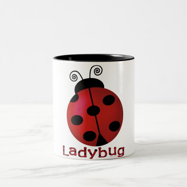Tasse 2 Couleurs Coccinelle simple (Centre)