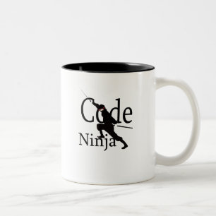 Tasse 2 Couleurs Code Ninja