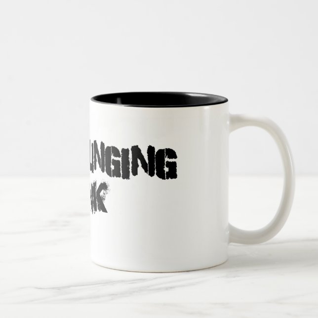 Tasse 2 Couleurs Codez lancer le punk (Droit)