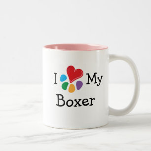 Tasse 2 Couleurs Coeur animal de Lover_I mon boxeur
