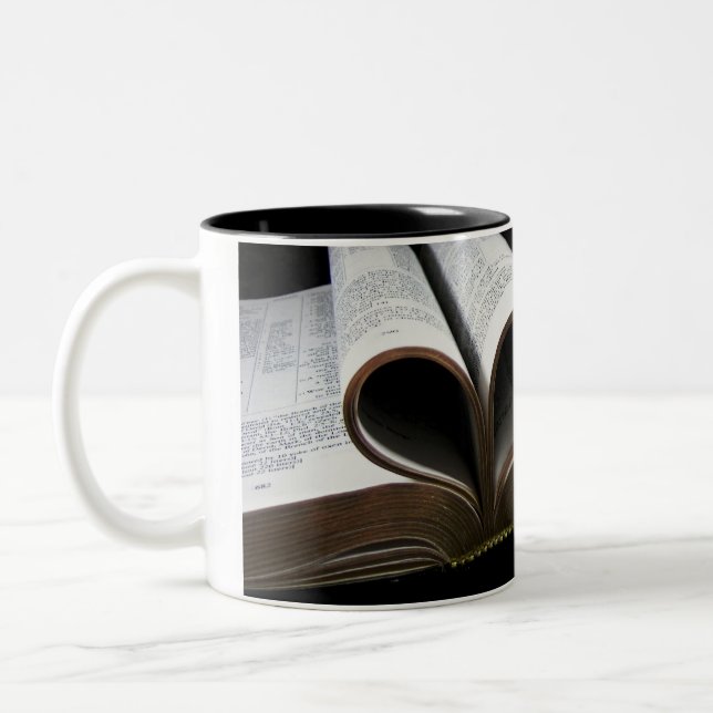 Tasse 2 Couleurs Coeur de la Bible (Gauche)