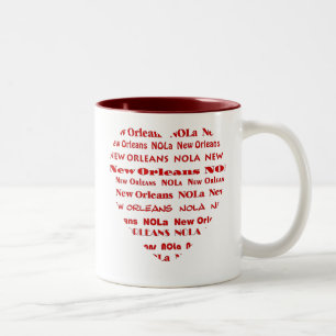 Tasse 2 Couleurs Coeur de la Nouvelle-Orléans