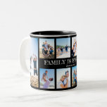 Tasse 2 Couleurs Collage photo personnalisé de 10 photos<br><div class="desc">Collage photo personnalisé de 10 photos mug photo,  idéal pour la valeur sentimentale présente</div>
