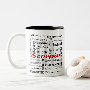 Tasse 2 Couleurs Collecte de titres Zodiac Horoscope Personnalisés