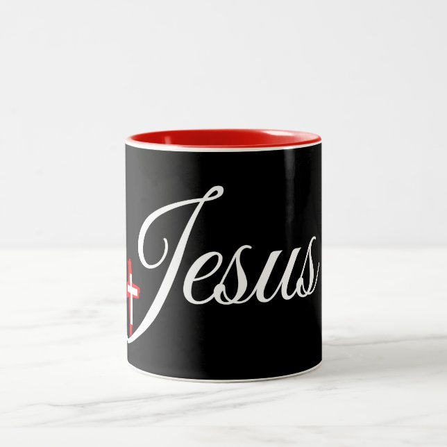 Tasse 2 Couleurs Collection de cadeaux de foi -  (Centre)