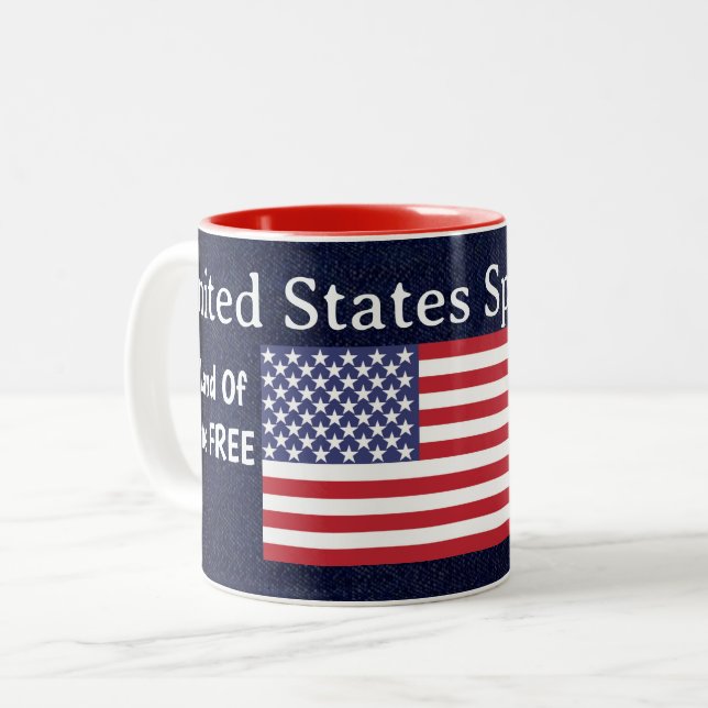 Tasse 2 Couleurs Collection de cadeaux militaires - (Devant gauche)