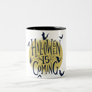 Tasse 2 Couleurs Collection Festive Halloween - Halloween arrive