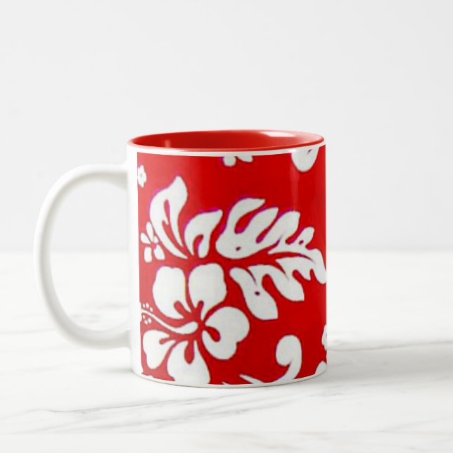Tasse 2 Couleurs Collection Hawaii Aloha (Gauche)