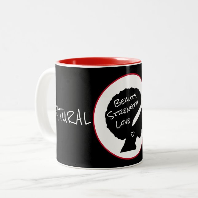 Tasse 2 Couleurs Collection Shopping Queen - Dames (Devant gauche)