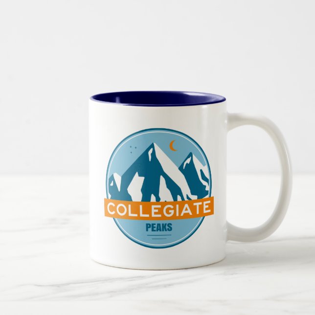 Tasse 2 Couleurs Collegiate Peaks Colorado (Droit)