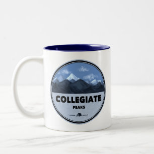 Tasse 2 Couleurs Collegiate Peaks Colorado Camping
