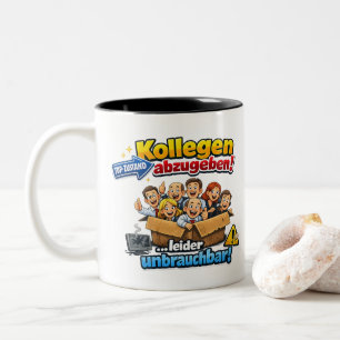Tasse 2 Couleurs Collègues à vendre - Conception de bureau amusante