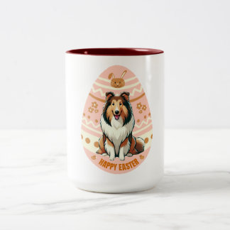 Tasse 2 Couleurs Collie Egg