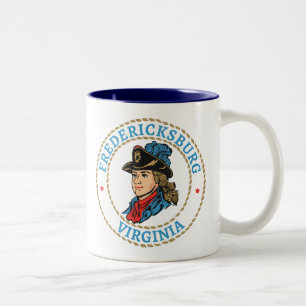 Tasse 2 Couleurs Colonial de Fredericksburg en Virginie
