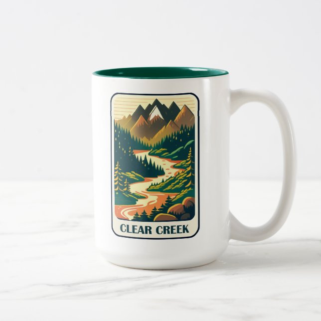 Tasse 2 Couleurs Colorado Clear Creek (Droit)