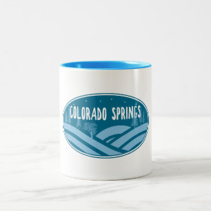 Tasse 2 Couleurs Colorado Springs en plein air