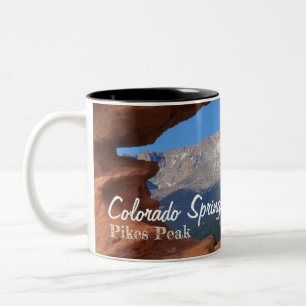 Tasse 2 Couleurs Colorado Springs Pikes Peak Souvenir