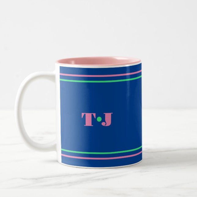 Tasse 2 Couleurs Coloré (Gauche)