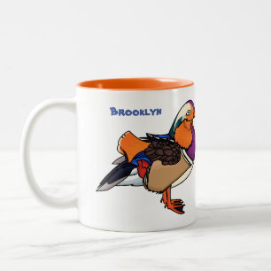 Tasse 2 Couleurs Colorful mandarin duck