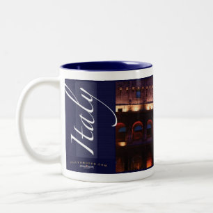 Tasse 2 Couleurs Colosseum romain la nuit