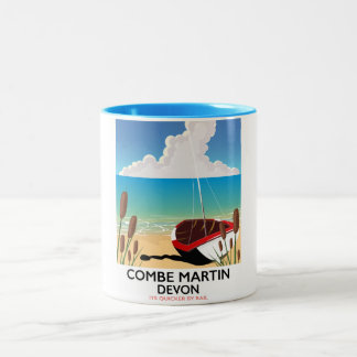 Tasse 2 Couleurs Combe Martin Devon