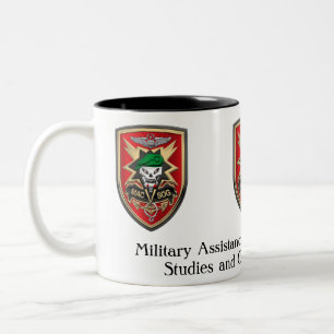 Tasse 2 Couleurs Commandement de l'aide militaire, Vietnam - Études
