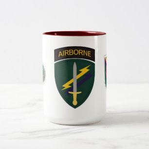 TASSE 2 COULEURS COMMANDEMENT DES OPÉRATIONS PSYCHOLOGIQUES DES AF