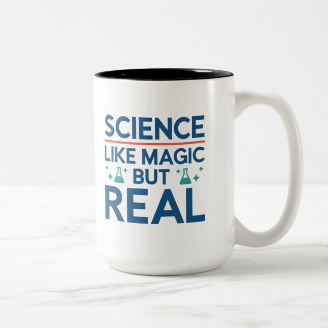 Tasse 2 Couleurs Comme la magie mais réel (Droit)
