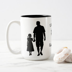 Tasse 2 Couleurs Comme Père Comme Fille 15 oz