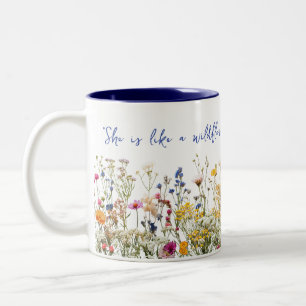 Tasse 2 Couleurs Comme un Fleur sauvage
