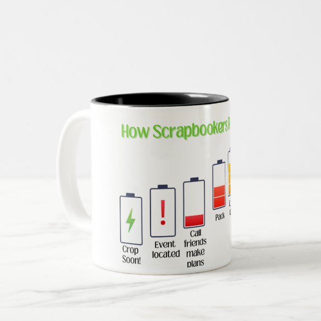 Tasse 2 Couleurs Comment les rescapés se rechargent (Devant gauche)