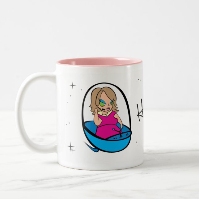 Tasse 2 Couleurs Comment votre rêve veut-il entrer ? (Gauche)