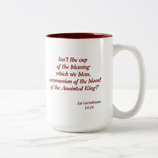 Tasse 2 Couleurs Communion de café