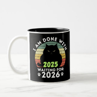 Tasse 2 Couleurs Compte à rebours de chats