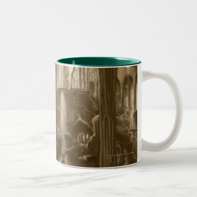 Tasse 2 Couleurs Concept de domaine forestier (Droit)